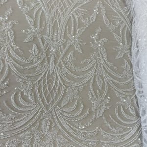Tul bordado en cristal