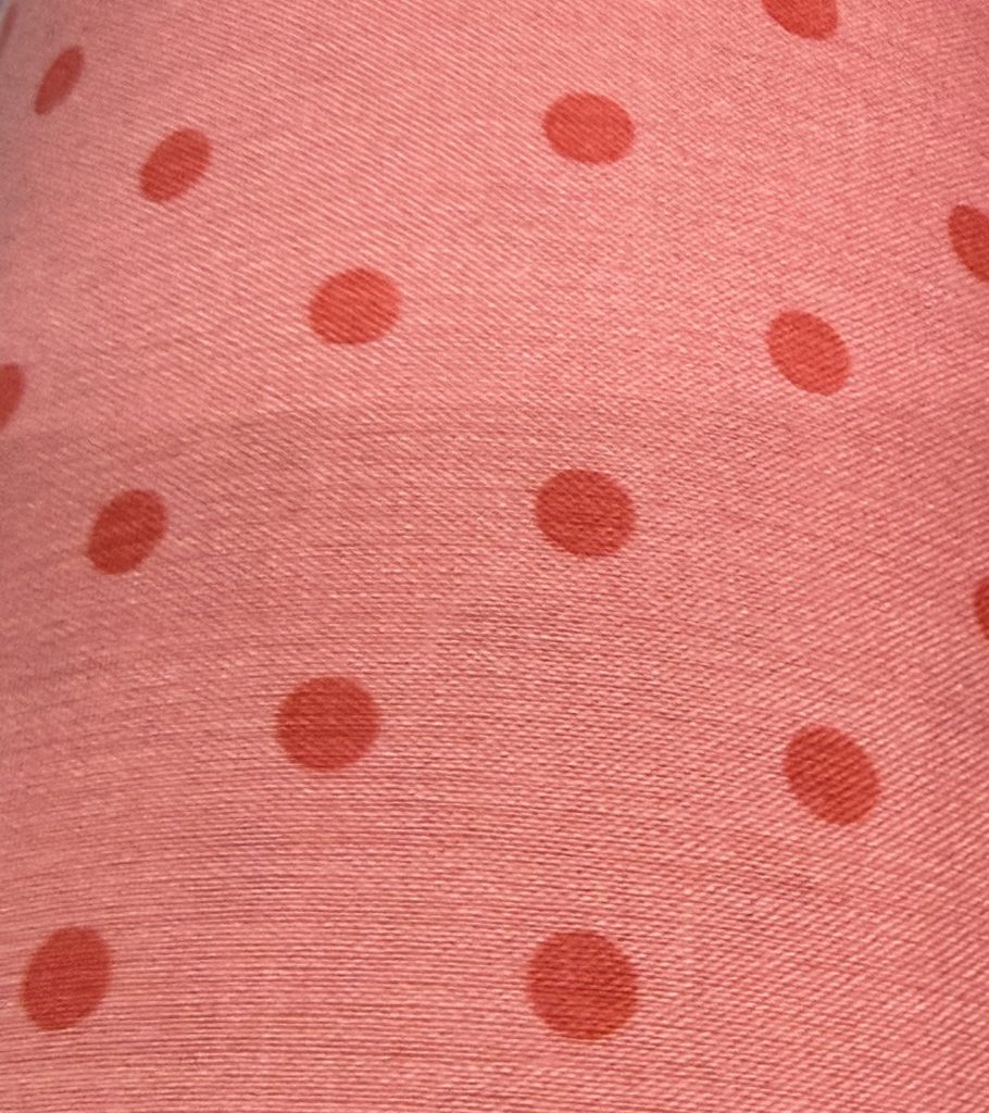 Semilino Flamenca Salmón con Lunar Teja